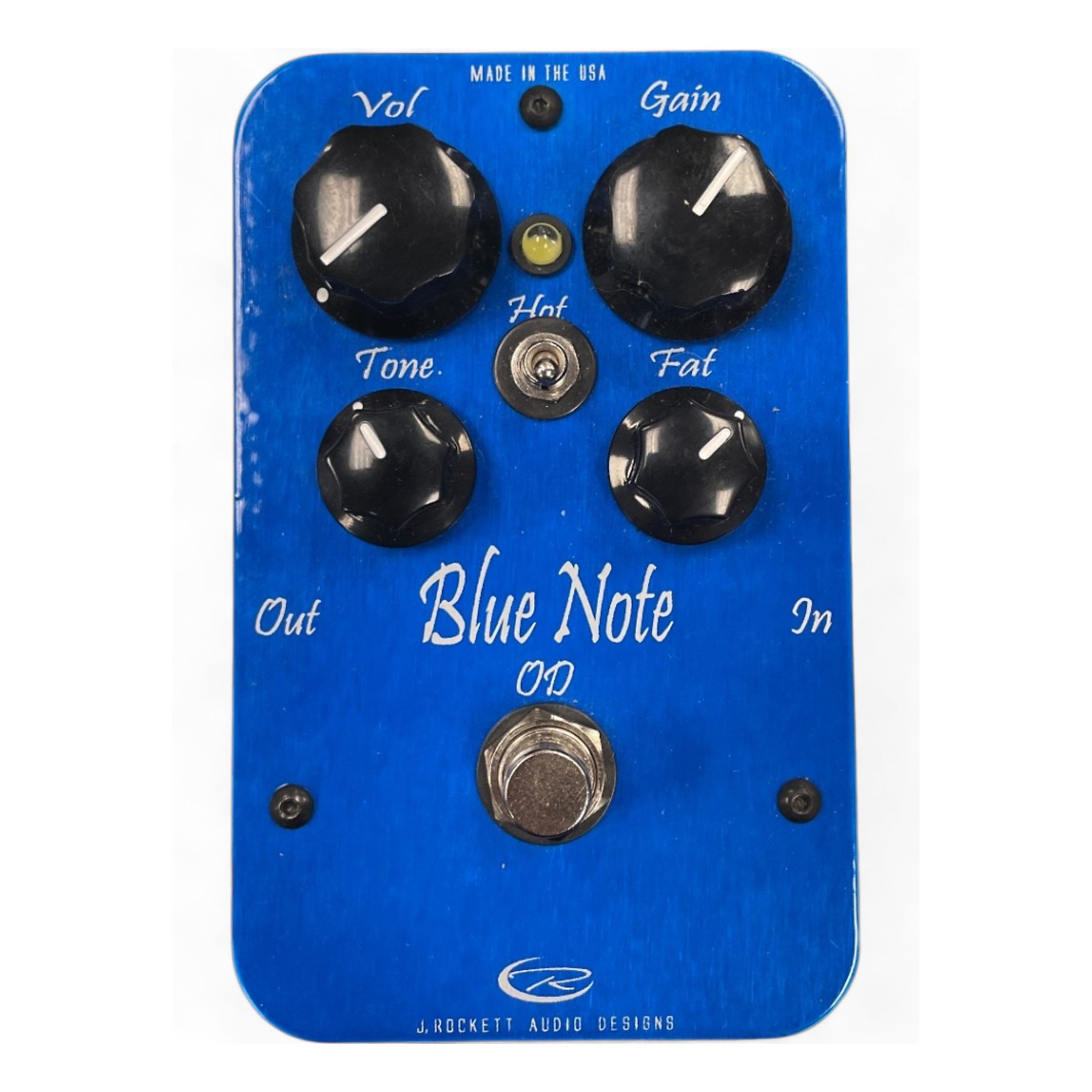 Used J.Rockett Audio Designs BLUE NOTE OD Effect Pedal | Guitar Center