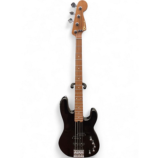 Used Charvel PRO MOD SAN DIMAS PJ IV Metallic Gray Electric Bass Guitar