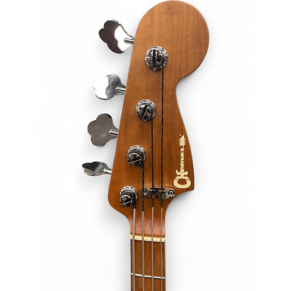 Used Charvel PRO MOD SAN DIMAS PJ IV Metallic Gray Electric Bass Guitar