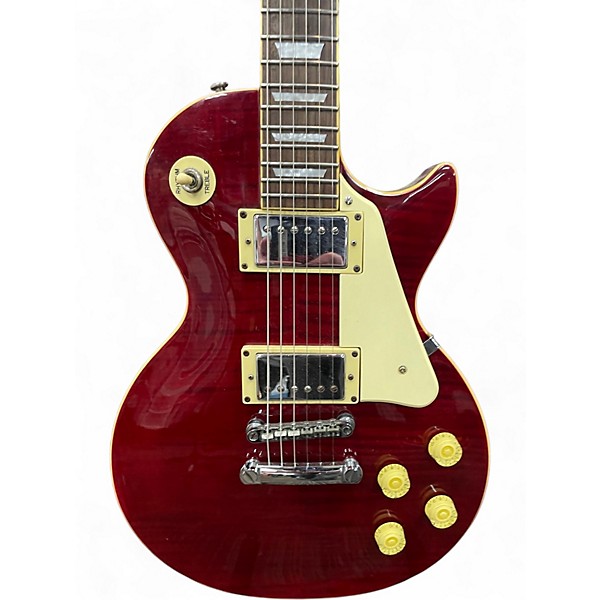 Used Epiphone Les Paul Custom Red Solid Body Electric Guitar