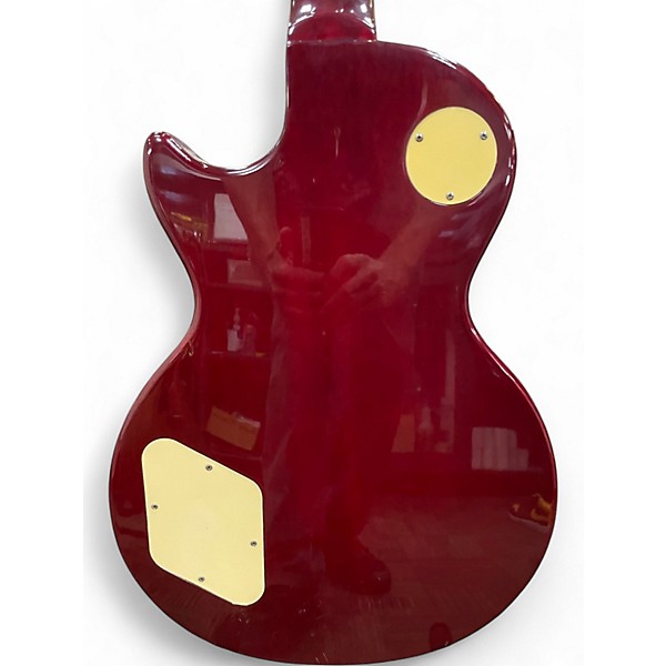 Used Epiphone Les Paul Custom Red Solid Body Electric Guitar