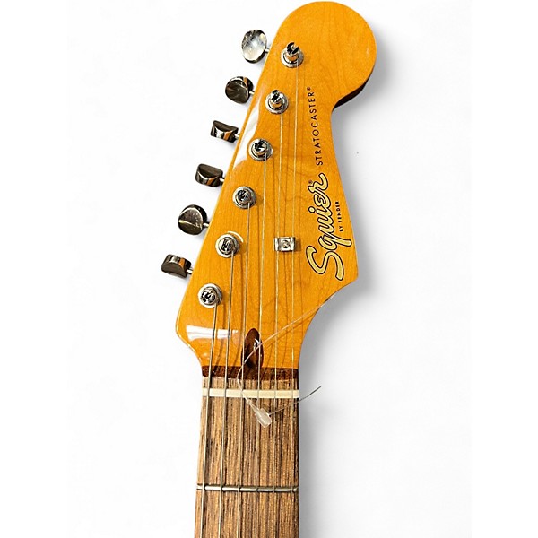 Used Squier Classic Vibe 1960S Stratocaster 2 Color Sunburst Solid Body Electric Guitar