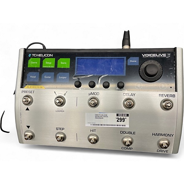 Used TC Helicon VoiceLive 3 Vocal Processor