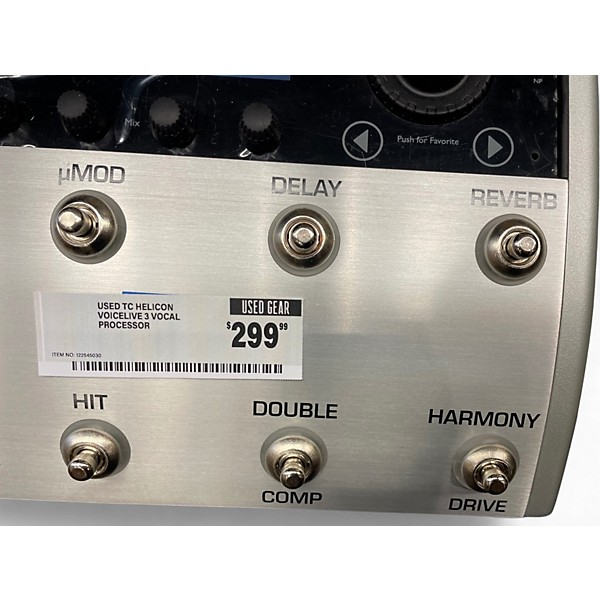 Used TC Helicon VoiceLive 3 Vocal Processor