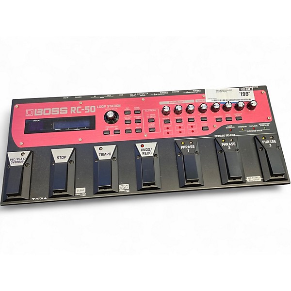 Used BOSS RC50 Loop Station Pedal