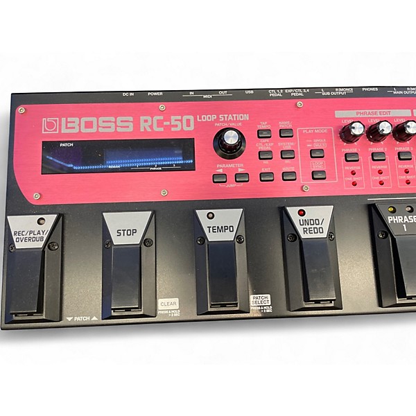 Used BOSS RC50 Loop Station Pedal