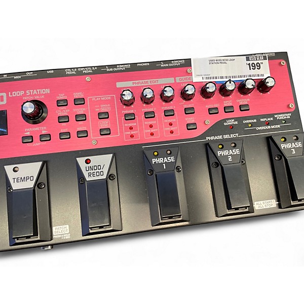 Used BOSS RC50 Loop Station Pedal