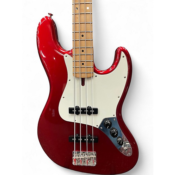 Used Wilkins WILKINS ROAD TESTED JAZZ Candy Apple Red Electric Bass Guitar