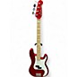 Used D. Lakin Bob Glaub Candy Apple Red Electric Bass Guitar thumbnail