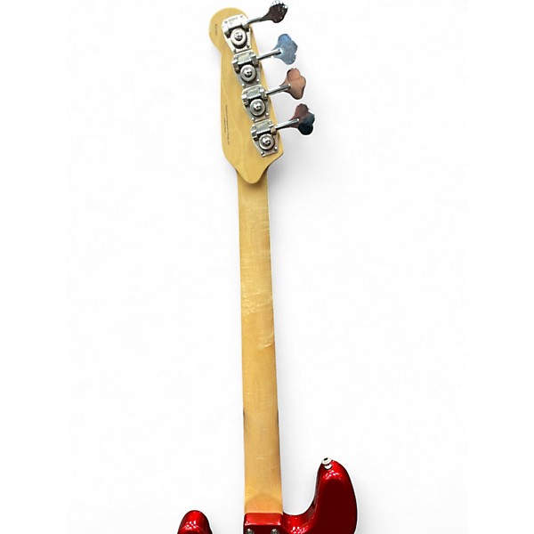 Used D. Lakin Bob Glaub Candy Apple Red Electric Bass Guitar