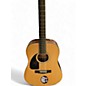 Used Fender CD100 Left Handed Natural Acoustic Guitar