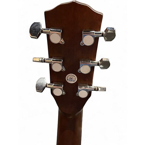 Used Fender CD100 Left Handed Natural Acoustic Guitar