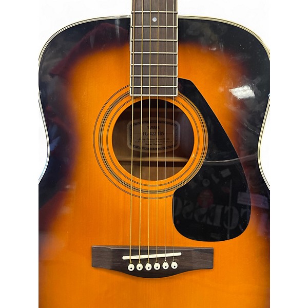 Used Yamaha FG422 2 Color Sunburst Acoustic Guitar