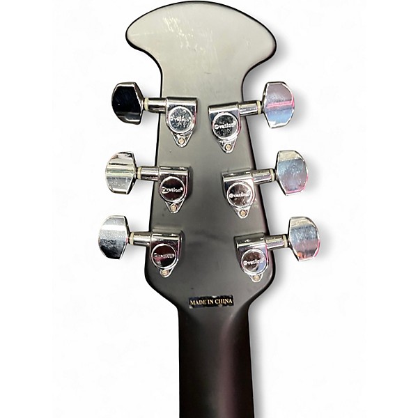 Used Ovation GC057 Celebrity Black Acoustic Electric Guitar