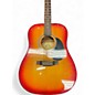 Used Eleca DAG3SUN 2 Tone Sunburst Acoustic Guitar