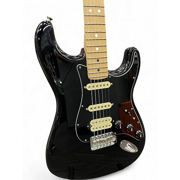 Used Fender American Performer Stratocaster HSS Black Solid Body Electric Guitar