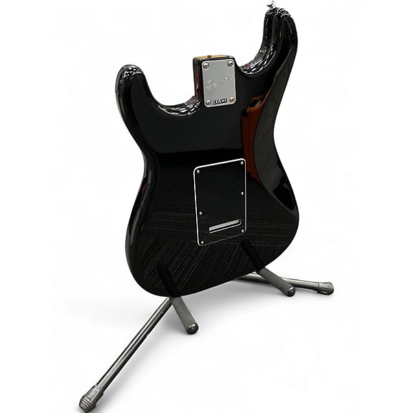 Used Fender American Performer Stratocaster HSS Black Solid Body Electric Guitar