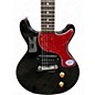 Used Caldwell MC CUSTOM DOUBLE CUT P90 Ebony Solid Body Electric Guitar