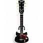 Used Caldwell MC CUSTOM DOUBLE CUT P90 Ebony Solid Body Electric Guitar