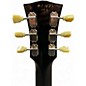 Used Caldwell MC CUSTOM DOUBLE CUT P90 Ebony Solid Body Electric Guitar