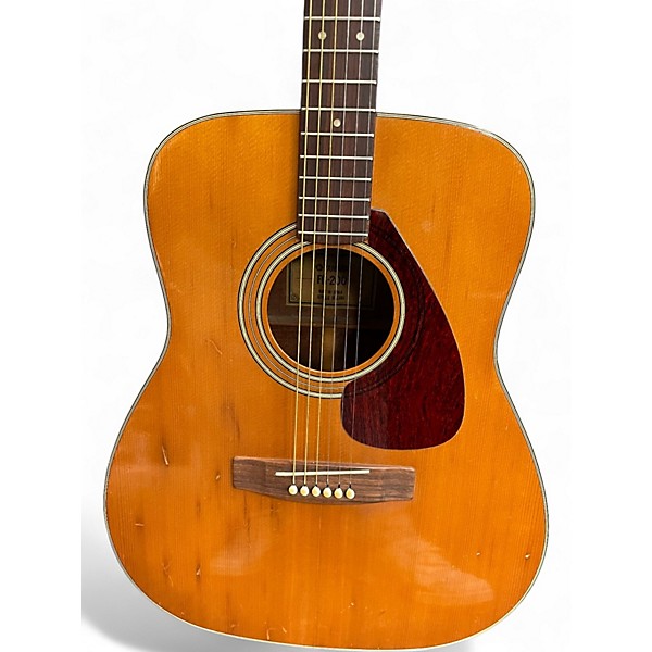 Used Yamaha FG200 Natural Acoustic Guitar