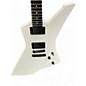 Used ESP LTD James Hetfield Snakebyte White Solid Body Electric Guitar
