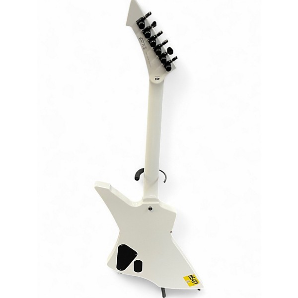 Used ESP LTD James Hetfield Snakebyte White Solid Body Electric Guitar