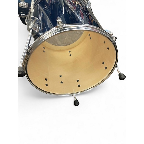 Used TAMA 4 Piece Imperialstar Blue Drum Kit