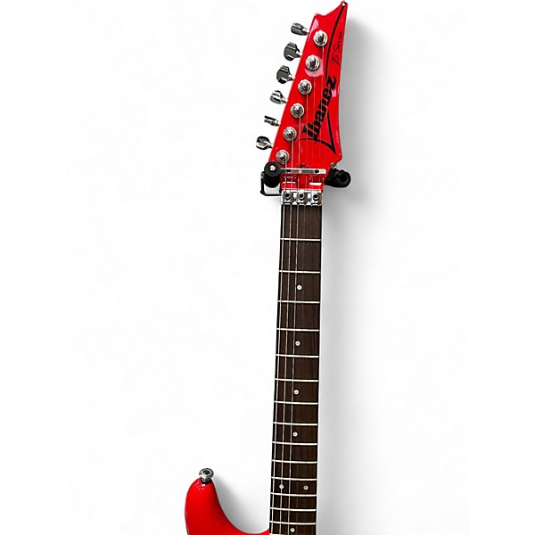 Used Ibanez js2480-mcr Candy Apple Red Solid Body Electric Guitar