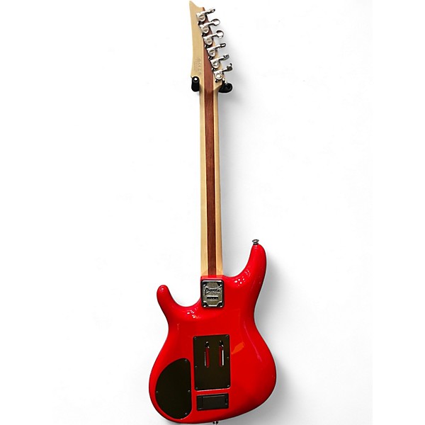 Used Ibanez js2480-mcr Candy Apple Red Solid Body Electric Guitar