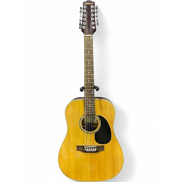 Used Johnson DREADNAUGHT Natural 12 String Acoustic Guitar