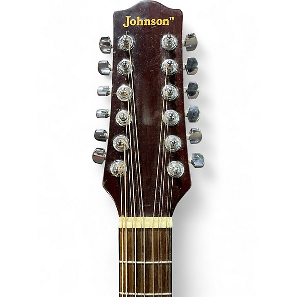 Used Johnson DREADNAUGHT Natural 12 String Acoustic Guitar