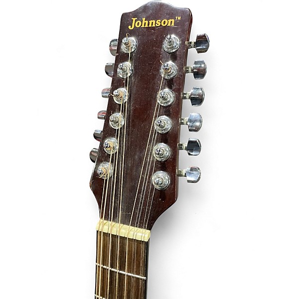 Used Johnson DREADNAUGHT Natural 12 String Acoustic Guitar