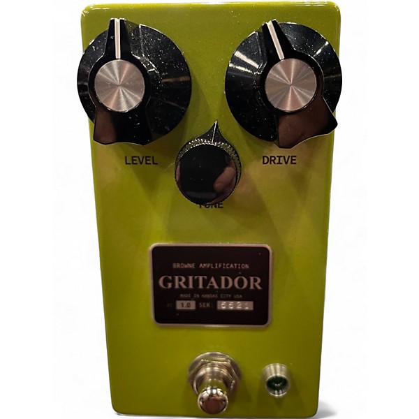 Used Browne Amplification GRITADOR Effect Pedal