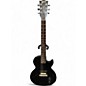 Used 2016 Gibson Les Paul CM Trans Black Solid Body Electric Guitar thumbnail