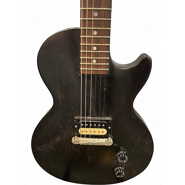 Used 2016 Gibson Les Paul CM Trans Black Solid Body Electric Guitar