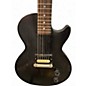 Used 2016 Gibson Les Paul CM Trans Black Solid Body Electric Guitar