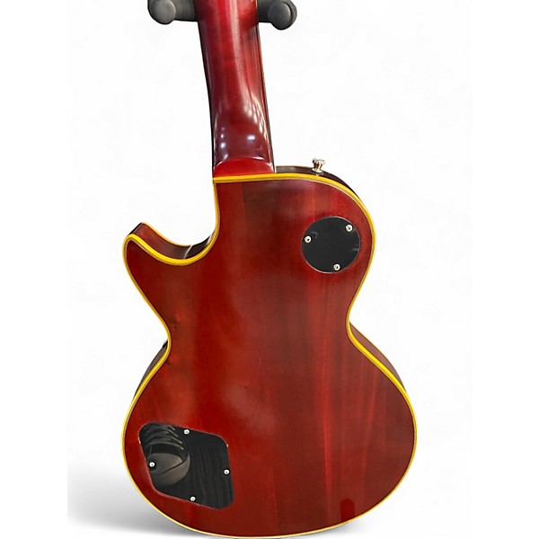 Used Greco Triple Humbucker Les Paul Custom Burgundy Solid Body Electric Guitar
