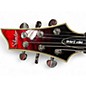 Used Schecter Guitar Research Omen Extreme 6 Crimson Red Burst Solid Body Electric Guitar