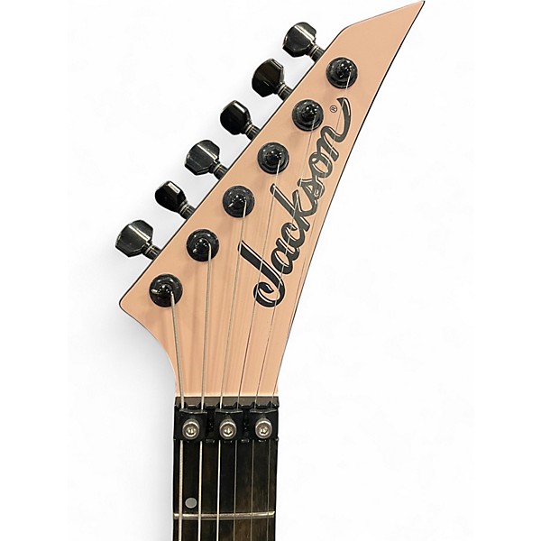 Used Jackson American Series Virtuoso Shell Pink Solid Body Electric Guitar