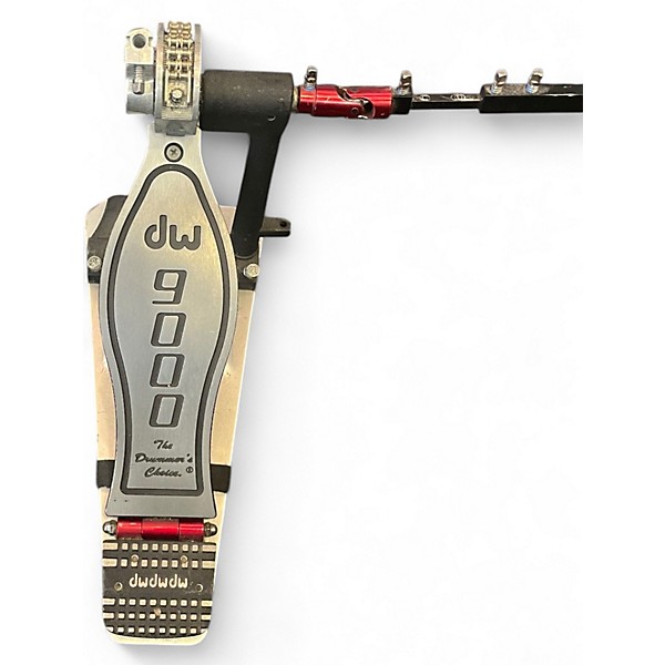 Used DW 9000 Series Double Double Bass Drum Pedal