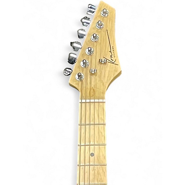 Used Kona STRATOCASTER Black Solid Body Electric Guitar
