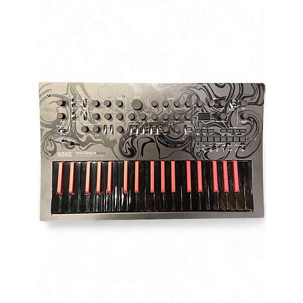 Used KORG Minilogue Bass 37-Key 4-Voice Polyphonic Synthesizer Synthesizer
