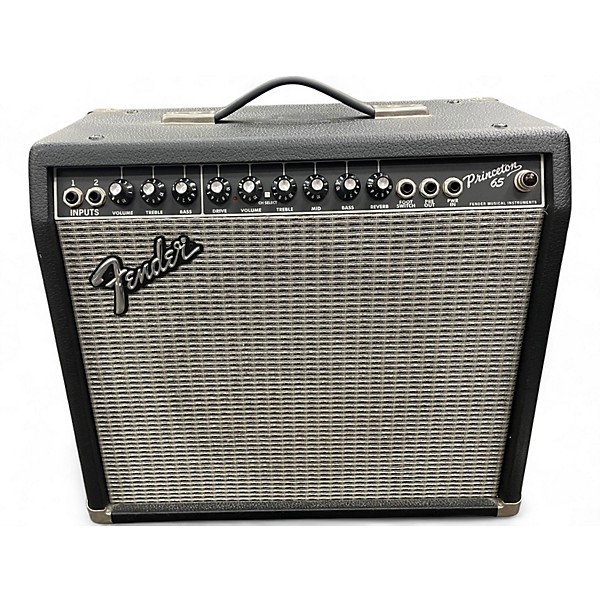 Used Fender Princeton 65 1x12 65W Guitar Combo Amp