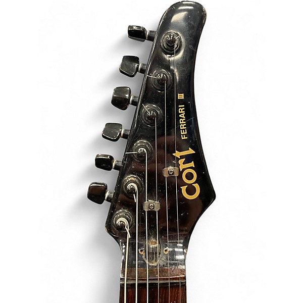 Used Cort Ferrari III Black Solid Body Electric Guitar