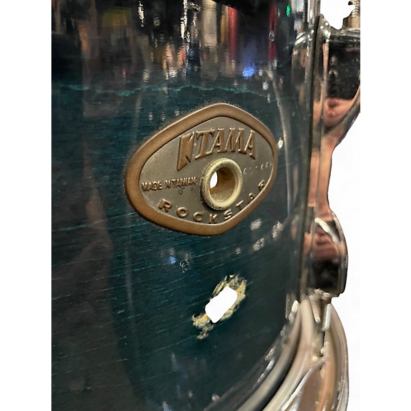 Used TAMA 4 Piece Rockstar Blue Drum Kit