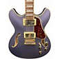 Used Ibanez AS73G Purple Hollow Body Electric Guitar
