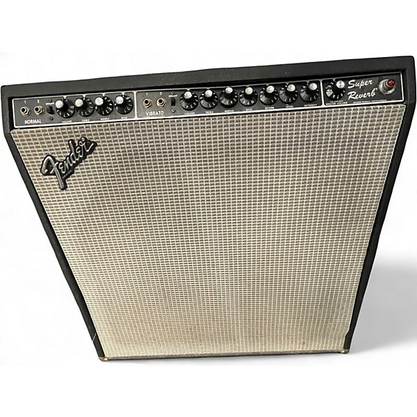 Used Fender Super Reverb 4x10 Tube Guitar Combo Amp