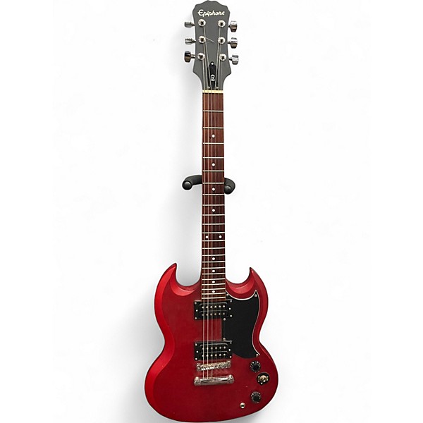 Used Epiphone SG Standard Red Solid Body Electric Guitar