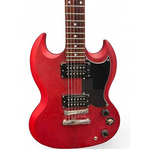 Used Epiphone SG Standard Red Solid Body Electric Guitar